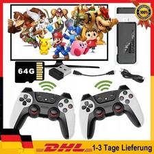 Retro konsole 35000+ Spiele 4K TV Video Game Stick mit 2 Wireless Controller