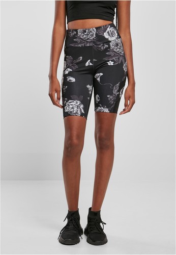 Ladies high waist tech - waist, mesh