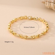 Luxus Damen Armband Gold