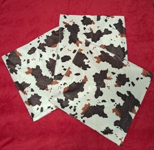 3 x Dekokissen-Bezug / Kissenbezug * Kuhflecken *, 40x40cm , guter Zustand