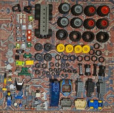 LEGO Konvolut Reifen Räder