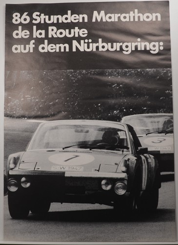 Porsche 914 prospekt 86 - vw,