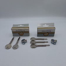 2 Präzisions-Einbausicherung mit 3 und 2 Schlüssel 