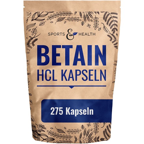 Betain hcl kapseln - hcl, 275