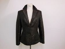 Damen Leder Blazer Sakko Jacke