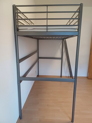 Metall hochbettgestell 200 - metall-hochbettgestell, 90-200