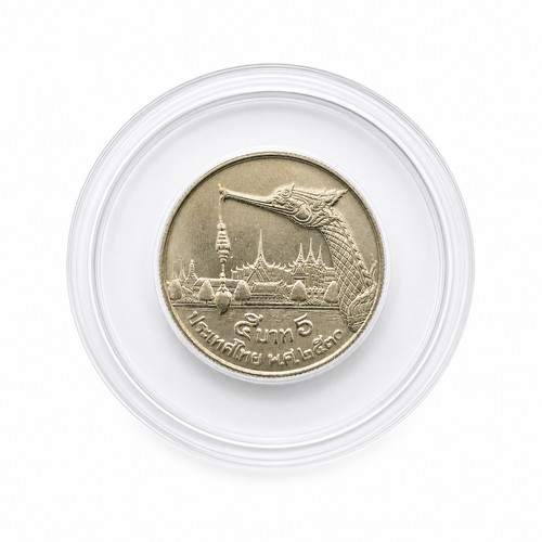 Rare unc thailand coin baht - coin,