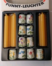 8 x Funny Design Kerzenleuchter Herz Funny Leuchter Kerzenständer OVP Vintage 