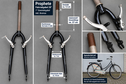 Prophete fahrradgabel zoll - prophete,