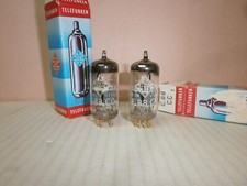 2 x E88CC(6922) - Telefunken    NOS -NIB - El.Rőhren.