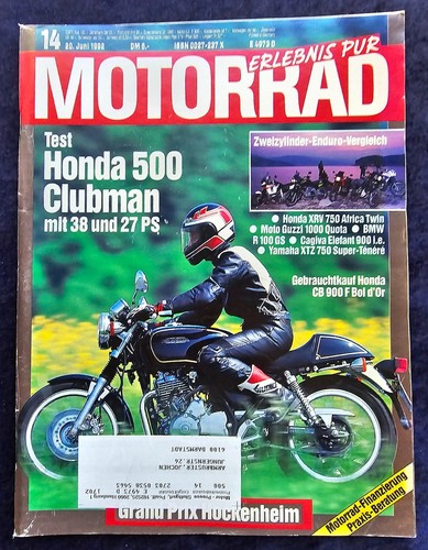 Das motorrad 1992 - das,