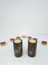 2er Set Kerzenständer aus