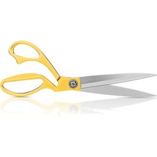 Kuoniiy 26cm Edelstahl Stoffschere – Extra scharf für präzise Schnitte in Gold