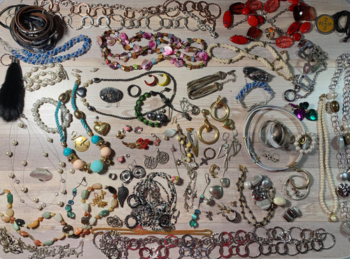 Mode schmuck konvolut - mode, sammlung