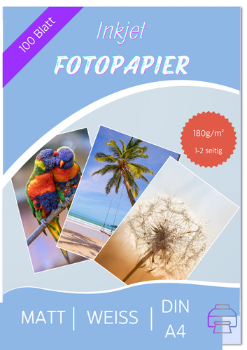 100 blatt fotopapier din - 100,