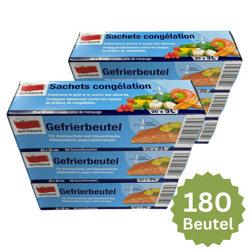 180 quickpack gefrierbeutel - 180,