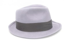 Stetson Player Furfelt Grau Herren Hut Trilby Fedora