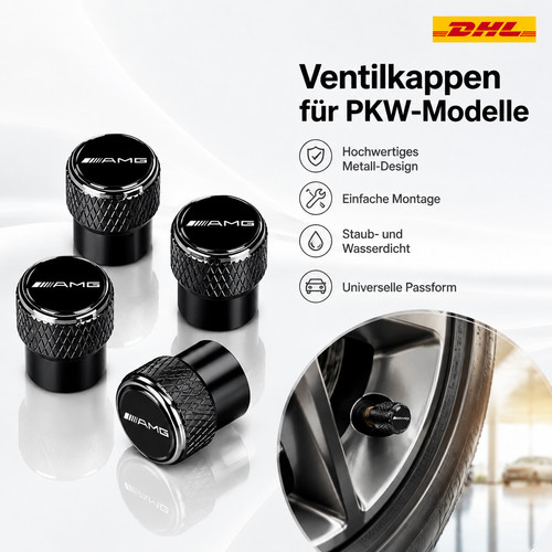 Autoventil ventilkappen - 4x,
