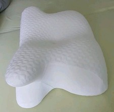 CALMONT Nackenstützkissen mit Memory Schaum ergonomisch für alle Schlaftypen