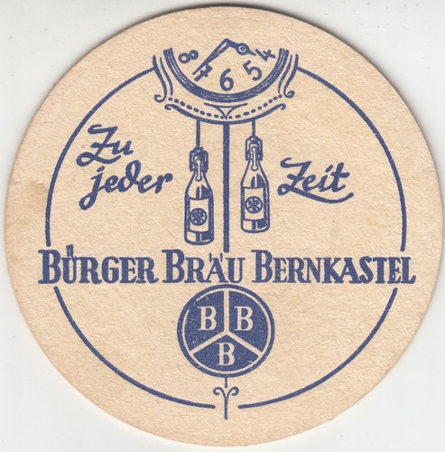 *Bierdeckel*Bürger-Bräu