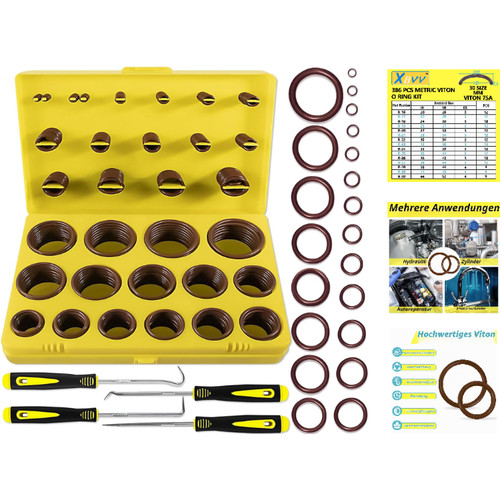 Viton ring sortiment - viton, 386