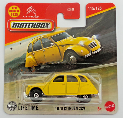 Matchbox 1970 citroën 2cv - -,