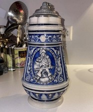 Vintage steinzeug krug - steinzeug,