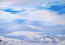 Abstrakte Malerei Landschaft