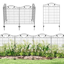 Gartenzaun 4er Set 365 x 112