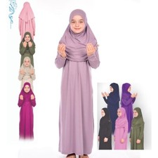 Kinder gebetskleid hijab 21 - gebetskleid,