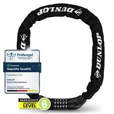 Fahrradschloss Zahlenschloss Fahrrad Schloss E-Bike Kettenschloss DUNLOP  B-Ware