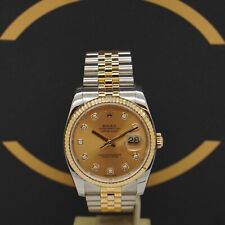 Rolex Datejust 36 S/G Dia -