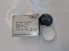 NEU NOS VDO N 02322306 OCEAN LINE CHROM TEMPERATURANZEIGE 150°C 300°F