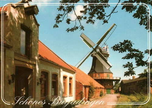 Schönes butjadingen - ak,