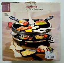 Raclette und Elektrotischgrill für 6 Personen - gebraucht - sehr guter Zustand
