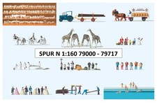 PREISER Miniaturfiguren 1:160 / N - freie Auswahl aus dem Sortiment-neu