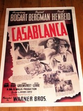 Filmplakat - Casablanca -