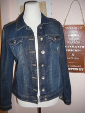 EDC by ESPRIT, Jeansjacke, Damen, Größe: S/M, o.36/ 38 Blau, Baumwolle/Neuwertig