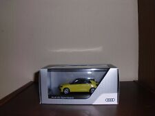 Audi A1 Sportback (Mod. 8X - Facelift), Kyosho  1:43, Phytongelb,  in OVP