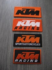 Aufnäher Patch Aufbügler KTM Motorcycles Motorradsport Tuning Biker Motorcross