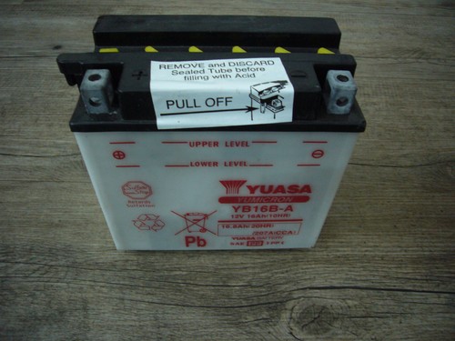 Motorrad batterie akku - motorrad, yuasa