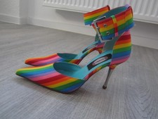 Stiletto Pumps CSD Regenbogen