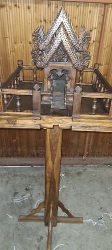 Schönes holzhaus mit - schönes,
