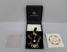 BlingGem Damen Ketten 925 Sterling Silber Rundschliff Zirkonia Unendlichkeit NEU