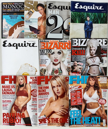 Esquire bizarre fhm monocle - esquire,