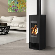 Kaminofen wasserführend Schmitzker Calera Holzofen Base Schwedenofen Kamin 7 kW