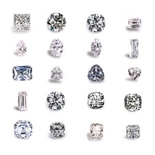 6A Qualität Weiß Lose Cubic