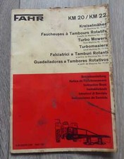 Deutz Fahr Kreiselmäher KM20 + KM22 Betriebsanleitung