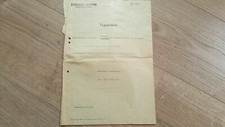 Fahrzeugbrief KFZ Brief Typenschein Österreich DKW Meisterklasse 1954