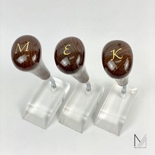 Original Lorinser W124 / W201 Schalthebel Buchstabe Zebrano Automatik NOS